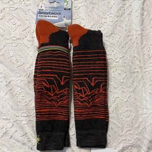 Smartwool Snowboard Unisex Full Cushion Over the Calf Merino Wool Socks New Med
